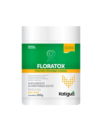 FLORATOX PSYLLIUM 180G LARANJA KATIGUA