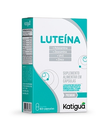 LUTEINA + ASTA + ZEAN + VITAMINAS C/60 CAPS KATIGUA