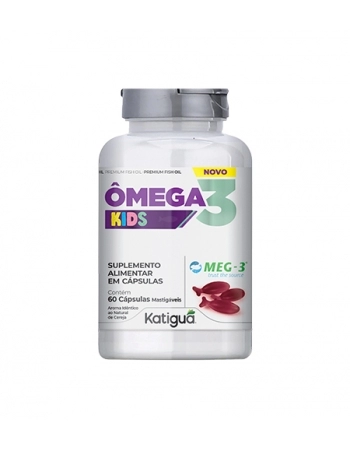 OMEGA3 KIDS PEIXINHOS C/60 CAPS KATIGUA