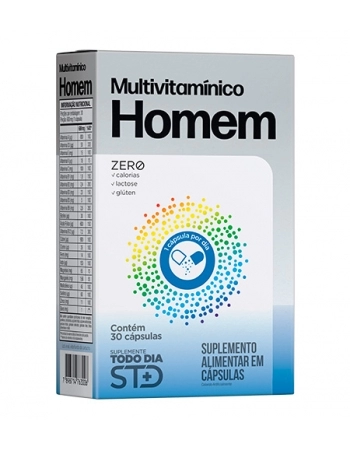 STD MULTIVITAMINICO HOMEM C/30 CAPS KATIGUA