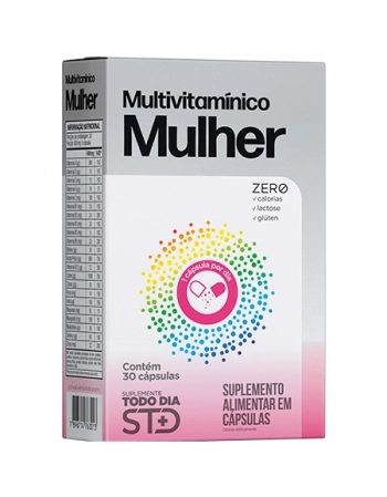 STD MULTIVITAMINICO MULHER C/30 CAPS KATIGUA