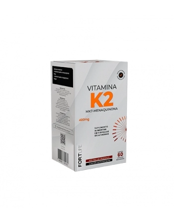 VITAMINA K2 400MG C/60 CAPS FORTLIFE