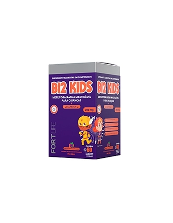 B12 KIDS 280MG C/60 COMP MASTIGÁVEIS FORTLIFE