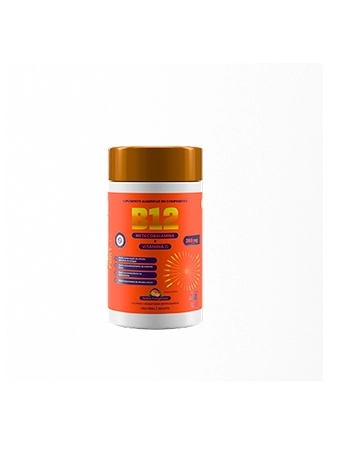 VITAMINA B12 TANGERINA 280MG C/60 COMP MASTIGAVEIS FORTLIFE