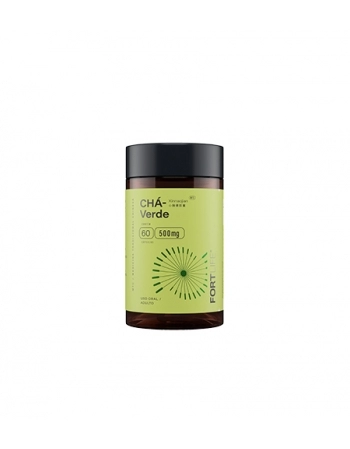 CHÁ-VERDE CAMELLIA SINENSIS 500MG C/60 CAPS FORTLIFE