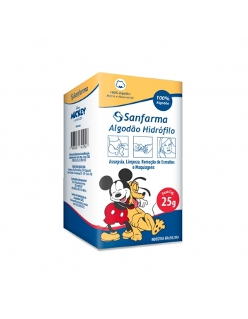 ALGODÃO HIDROFILO 25G MICKEY
