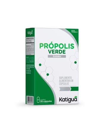 PROPOLIS VERDE 500MG COM 30 CAPS KATIGUA
