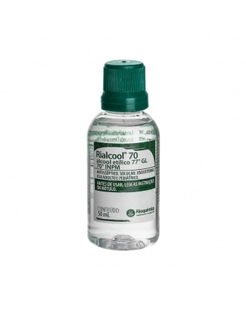 RIALCOOL 70 ANTISSEPTICO 50 ML RIOQUIMICA