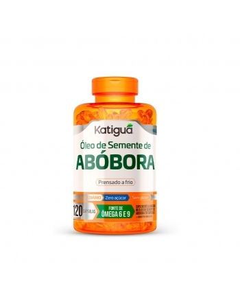 OLEO DE SEMENTE DE ABOBORA 1000G C/120 CAPS KATIGUA