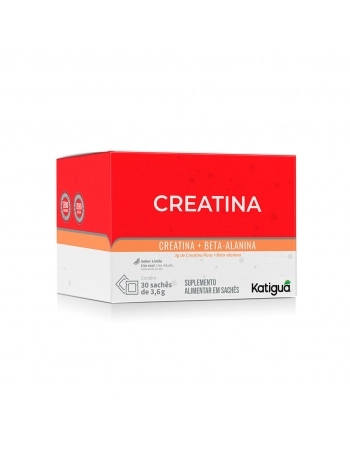 CREATINA + BETA ALANINA SACHE 30X5G LIMAO KATIGUA