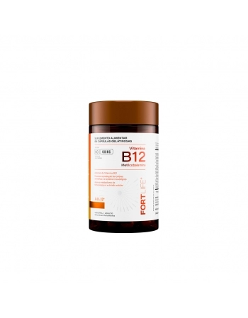 VITAMINA B12 400MG C/60 CAPS FORTLIFE