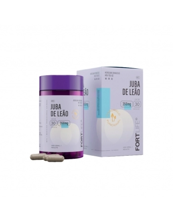 JUBA DE LEÃO 350MG C/30 CAPS FORTLIFE