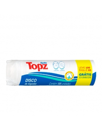 ALGODAO DISCO TOPZ C/100 UN. (LV100 PG85) CREMER