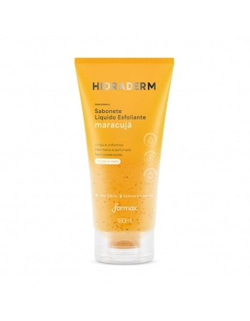 SABONETE LIQUIDO ESFOLIANTE MARACUJA 180ML HIDRADERM..