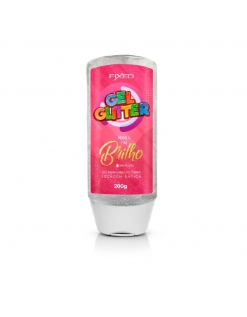 GEL DESOD COM GLITER CORPO E CABELO 200G - INCOLOR FIXED