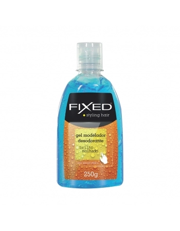 GEL MODELADOR DESOD. FRASCO 250GR - AZUL FIXED