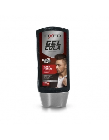 GEL COLA DESOD. FIXED FRASNAGA 200GR - PRETO