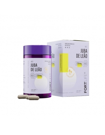 JUBA DE LEÃO 230MG C/60 CAPS FORTLIFE