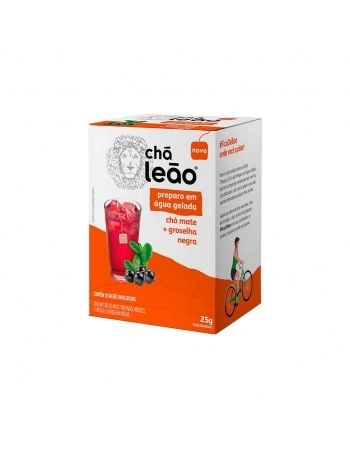 COLD BREW CHA MATE+GROSELHA NEGRA LEAO 10 SACHES
