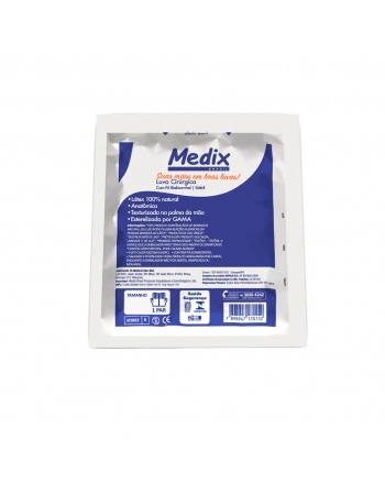 LUVA CIRURGICA 8,5 MEDIX