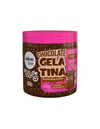GELATINA TODECACHOS KIDS CHOCOLATE 550G SALON LINE
