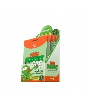 DISPLAY C/10 AMO PROCTET ADESIVO CITRONELA C/8 UN AMOVERI FARMA