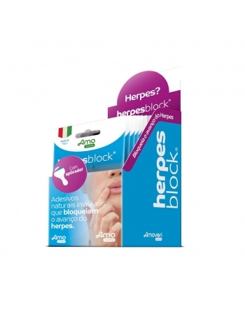 DISPLAY C/10 HERPES BLOCK C/5 UN AMOVERI FARMA