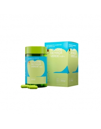 VINAGRE DE MACA VERDE 1000MG C/60CAPS FORTLIFE