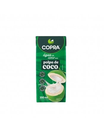 AGUA DE COCO C/ POLPA DE COCO 200ML COPRA