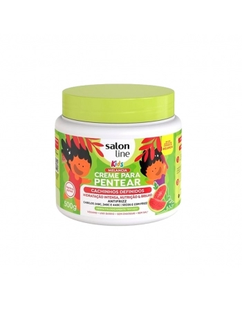 CREME PENTEAR CACHINHOS DEFINIDOS MELANCIA 1KG SALON LINE