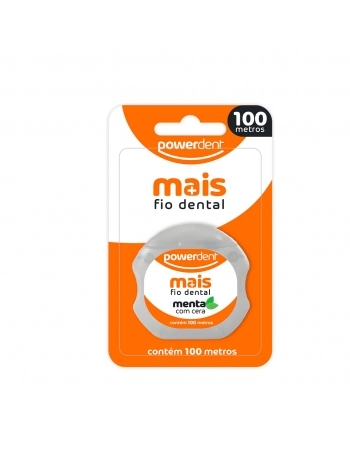 FIO DENTAL MAIS 100M POWERDENT