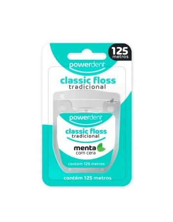 FIO DENTAL CLASSICFLOSS TRADICIONAL 125M POWERDENT