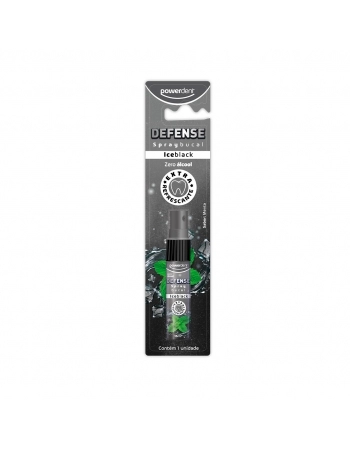 SPRAY BUCAL DEFENSE ICE BLACK BLISTER 15ML POWERDENT