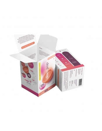 DISCO MENSTRUAL COLETOR POP - LARANJA POP LARANJA FLEURITY