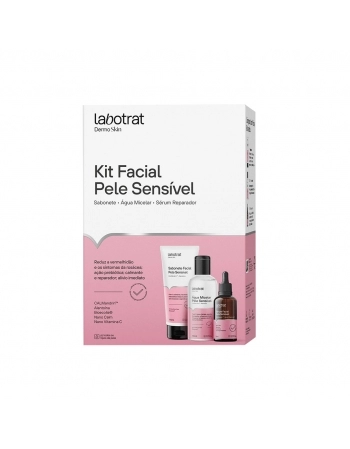 KIT FACIAL PELE SENSIVEL LABOTRAT