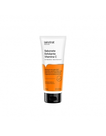 SABONETE ESFOLIANTE FACIAL VITAMINA C 80ML LABOTRAT