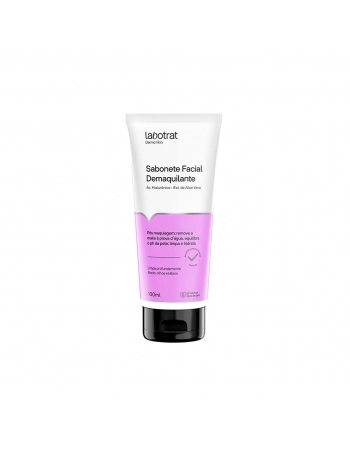 SABONETE FACIAL DEMAQUILANTE 100ML LABOTRAT