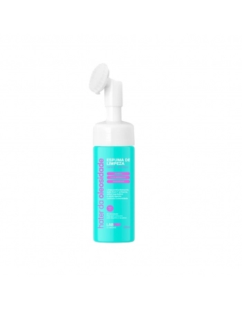 ESPUMA DE LIMPEZA FACIAL HATER DA OLEOSIDADE 130ML LABPOP