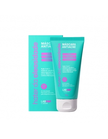 MASCARA FACIAL HATER DA OLEOSIDADE 70G LABPOP