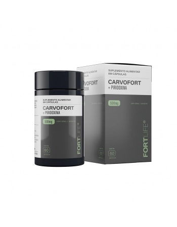 CARVOFORT + PIRIDOXINA 500MG C/60CAPS FORTLIFE