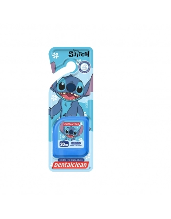 FIO DENTAL INFANTIL MIX DE FRUTAS STITCH 20M DENTALCLEAN