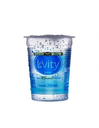 AGUA MINERAL LEVITY S/GAS COPO 200 ML