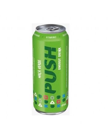 ENERGETICO PUSH MACA VERDE LATA 473 ML C/6 UNID