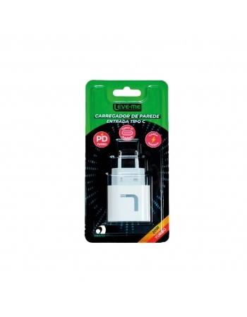 CARREGADOR PAREDE TURBO ENCARTELADO LEVE-ME