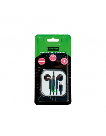 FONE IPHONE C/CABO ENCARTELADO LEVE-ME