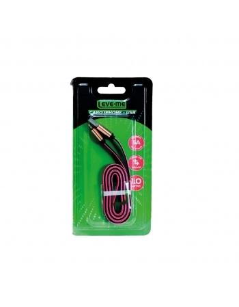 CABO IPHONE USB ENCARTELADO LEVE-ME
