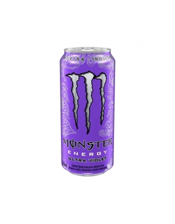 ENERGETICO MONSTER ULTRA VIOLET S/ACUCAR LATA 473ML