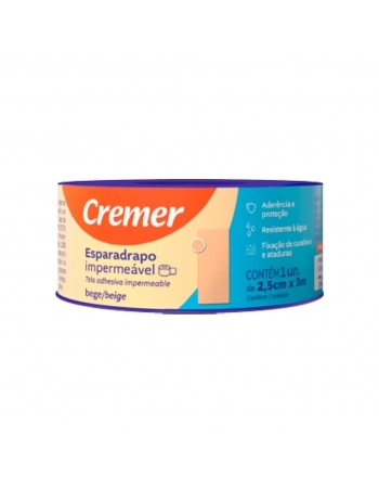 ESPARADRAPO 2,5CMX3M BEGE CREMER