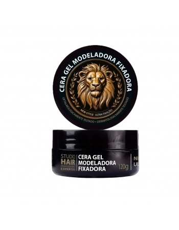 POMADA MODELADORA FIXADORA NEW STYLE STUDIO HAIR 120G MURIEL