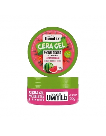 POMADA MODELADORA FIXADORA UMIDILIZ MELANCIA 120G MURIEL